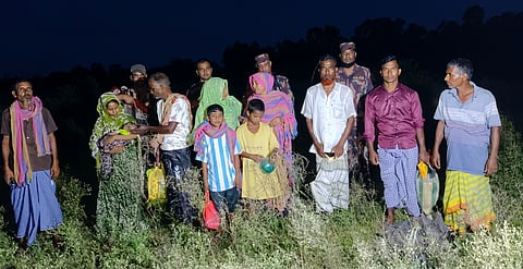 Bangladeshis who were handed over to the BGB around 10:00pm on Saturday at the Faridpur border