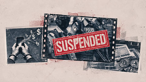 Daily Waadaa published a report titled "The money moved while they were in police custody” on last Wednesday 