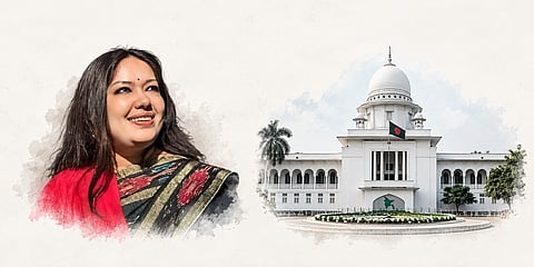Rumin Farhana said Choton targeted her in a September 11 post from his personal Facebook account, referring to her as “Lady Mir Jafar”