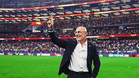 Spain coach Luis de la Fuente.