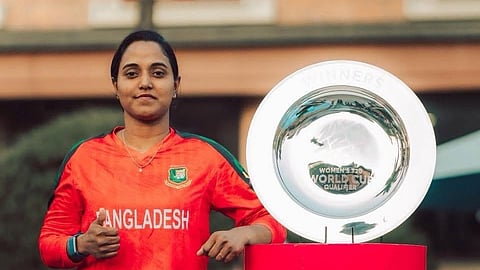 Bangladesh women's team captain Nigar Sultana.