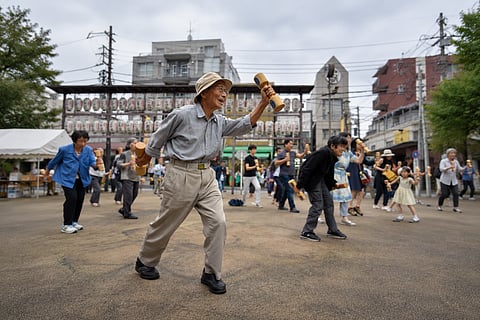 The latest figures put the average number of centenarians in Japan at 87.51 for every 100,000 people