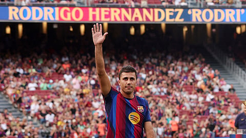 FC Barcelona's Rodri.
