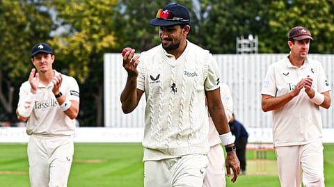 Khaled Ahmed bags maiden county fifer against Lancashire