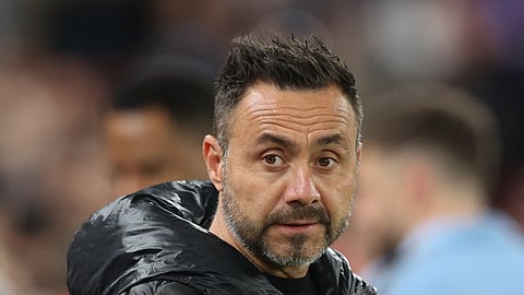 Tottenham Hotspur manager Roberto de Zerbi.