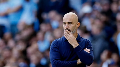 Manchester City manager Enzo Maresca.