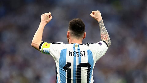 Argentina's Lionel Messi.