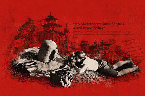 Mary Shepherd Slusser, an influential scholar of Nepalese art and architecture, collected roughly 500 artifacts, many of which she later sold or donated to museums in the US