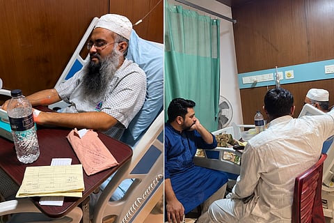 Nahid Islam and Nasiruddin Patwary went to see Gazi Salahuddin Tanvir 