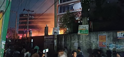 Gas cylinder blast at Ashulia garment factory 
