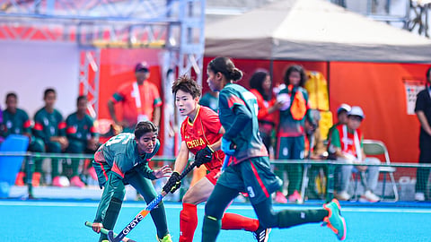 Bangladesh suffered a heavy defeat to four-time Asian Games champions China on their women’s hockey debut.