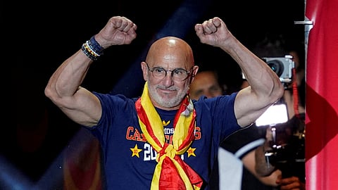 Spain coach Luis De La Fuente.