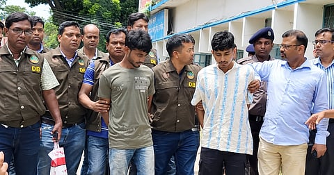 Police take two suspects in the Rangpur family killings to Dhaka for DNA sampling.