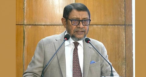 Health and Family Welfare Minister Sardar Md Sakhawat Husain inaugurates the Respiratory Critical Care and Interventional Pulmonology Centre at NIDCH in Mohakhali on Monday.