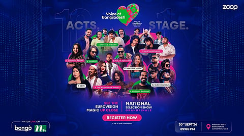 VoB participants for Eurovision Song Contest Asia 2026