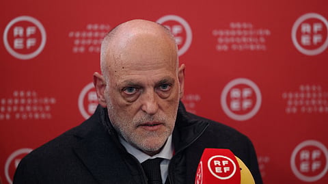 LaLiga president Javier Tebas.
