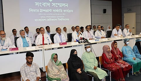 At a press conference held at the university’s Super Specialized Hospital on Tuesday (September 22).