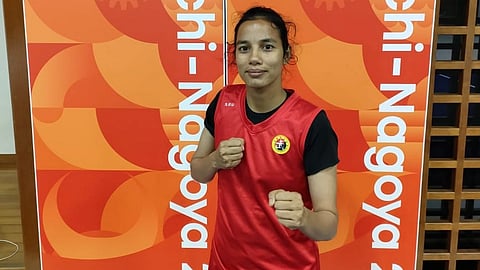 Bangladesh Wushu athlete Jinnat Akther.