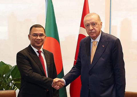 Prime Minister Tarique Rahman held a bilateral meeting with Türkiye President Recep Tayyip Erdogan in New York on Tuesday