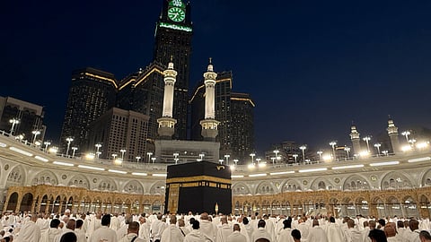 Muslims perform Umrah at the Grand Mosque in the holy city of Mecca, Saudi Arabia. (File Photo)