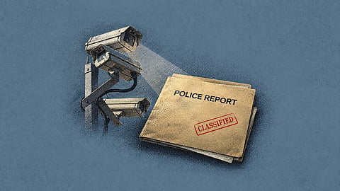 Police case tells one story, CCTV footage another
