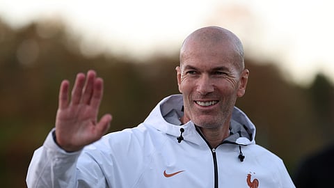 France coach Zinedine Zidane.