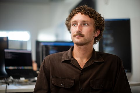 Jack Zemke poses for a portrait at a co-working space in Santa Monica, Calif., Wednesday, Sept 2, 2026.
