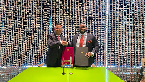 Bangladesh State Minister for Foreign Affairs Humaiun Kobir and Trinidad and Tobago’s Minister of Foreign and CARICOM Affairs SM Sobers, MP, sign a Memorandum of Understanding (MoU) to establish a bilateral consultation mechanism between the two countries in New York on Wednesday
