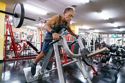 Kanazawa is a 19-time bodybuilding champion.