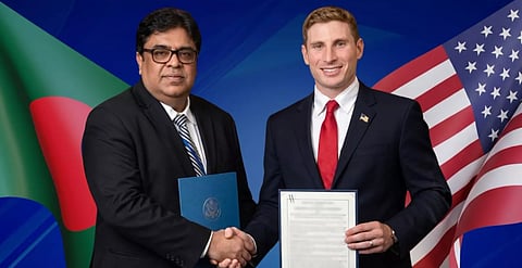 Prime Minister’s Adviser for Science and Technology Rehan Asad signed the agreement on behalf of Bangladesh while US Secretary Jacob Helberg signed it on behalf of the US on September 25