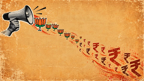 The BJP filed its election accounts five weeks late. Read line by line, they answer questions nobody had asked
