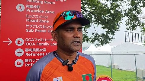 Bangladesh men's cricket team coach for the Asian Games 2026 Mohammad Salahuddin.