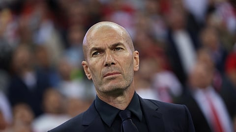 France coach Zinedine Zidane.