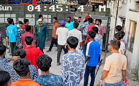 Footage from Tahfizul Quranil Karim Fazil (Degree) Madrasa in Sreepur, Ashulia
