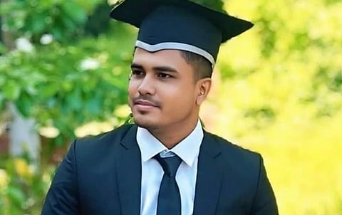A photo of deceased Isfatul Islam Jisan.
