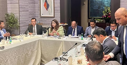 A senior Bangladesh delegation, along with technology CEOs, senior executives, entrepreneurs and investors, attended the roundtable