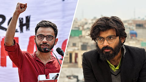 Umar Khalid and Sharjheel Imam