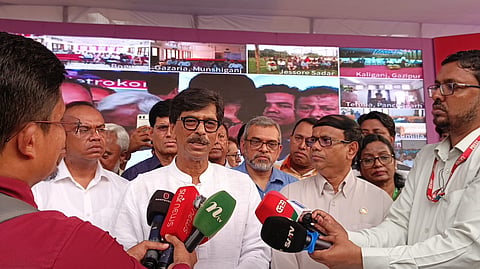 Agriculture, Fisheries and Livestock Minister Mohammad Amin Ur Rashid was speaking to reporters on Wednesday 