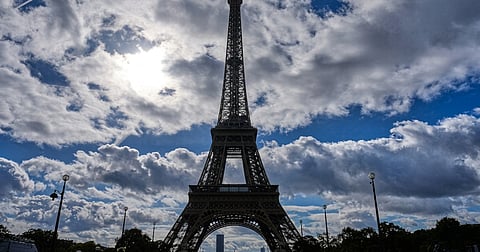 The Eiffel Tower reopens following a one-day strike over restrictions on women during a visit by a Hindu delegation, in Paris, Tuesday, Sept 8, 2026.