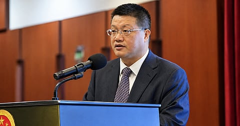 Outgoing Chinese Ambassador to Bangladesh Yao Wen