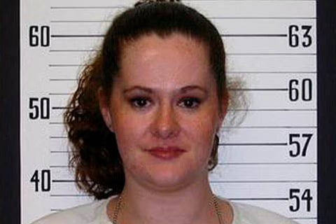 Christa Pike, 36, the only woman on Tennessee's death wow, is pictured in this 2004 photo