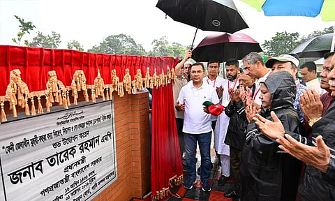 Prime Minister Tarique Rahman on Thursday inaugurates Muhuri-Kohua Flood Control, Drainage and Irrigation Project rehabilitation. 