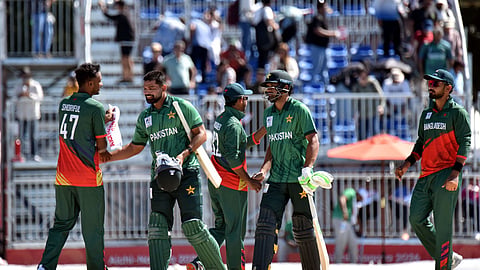 It also completes a double over Bangladesh, after Pakistan beat their women's team by 31 runs for bronze.