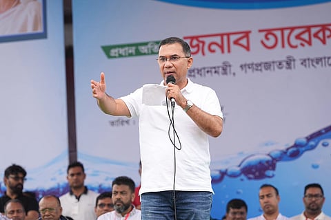 PM Tarique Rahman was speaking at Feni on Thursday 