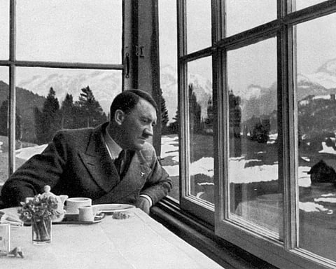 ‘I had grown up seeing Hitler as a monster’ … Adolf Hitler near Garmisch, Bavaria, Germany, 1936. 