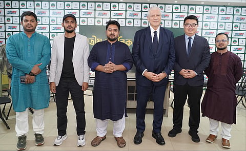 Former Serbian president Boris Tadić meets NCP leaders in Dhaka