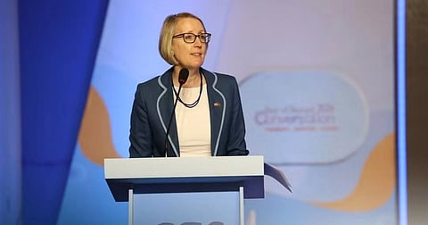 British High Commissioner to Bangladesh Sarah Cooke speaks at the Bay of Bengal Conversation 2026 in Dhaka on Monday, highlighting Bangladesh-UK strategic cooperation and shared interests in a free and open Indo-Pacific.