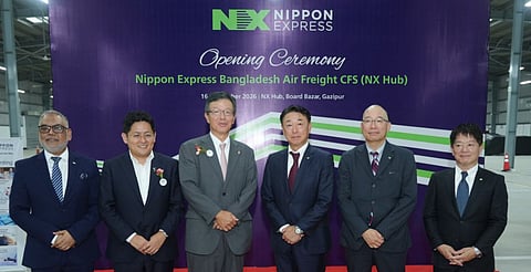 The Nippon Express Bangladesh Air Freight CFS was inaugurated on September 16.