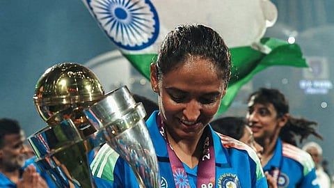 Former India women's team captain Harmanpreet Kaur.