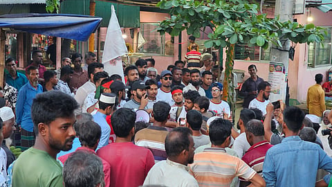 Inqilab Moncho starts ‘March for Insaf’ from Tetulia to Teknaf